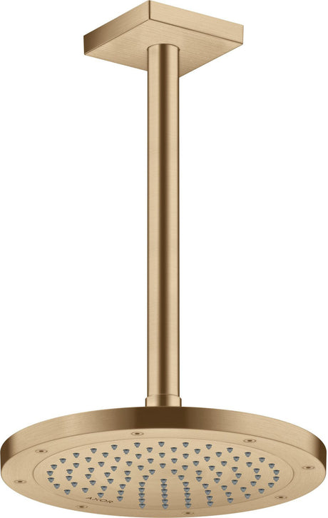 AXOR Kopfbrause 245 1 Jet EcoSmart Chrom – Rain-Duschkopf für Wand- und Deckenmontage