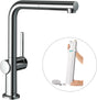 HANSGROHE Talis M54 270 Spültischmischer mit Ausziehauslauf sBox Chrom