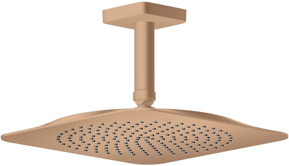 AXOR Citterio C Kopfbrause 270x270 mm mit Deckenanschluss, PowderRain, Chrom