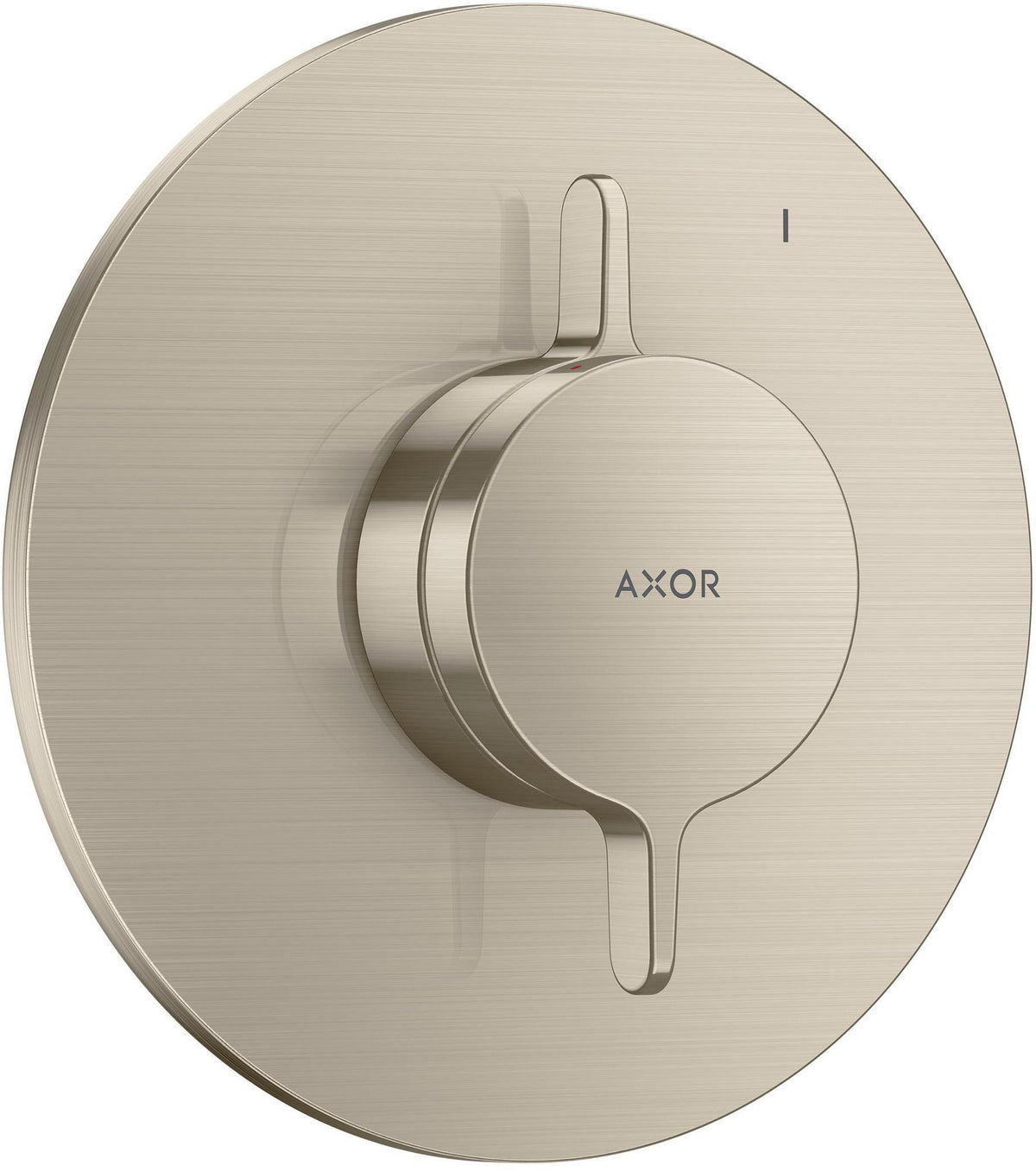 AXOR One Unterputz-Mischer für 1 Verbraucher, chrom – flache Rosette, Keramikmischsystem