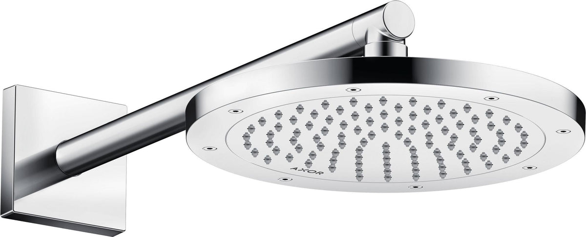 AXOR Kopfbrause 245 1 Jet EcoSmart Chrom – Rain-Duschkopf für Wand- und Deckenmontage