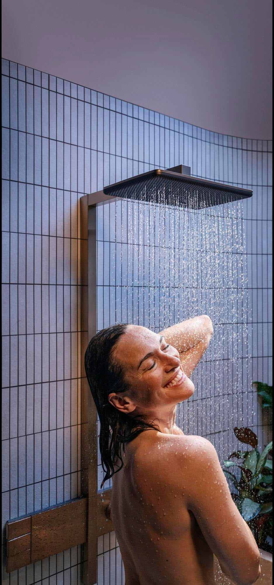 HANSGROHE Raindance Alive Q 210/340 1jet Duschsystem mit Thermostat und Select-Technologie