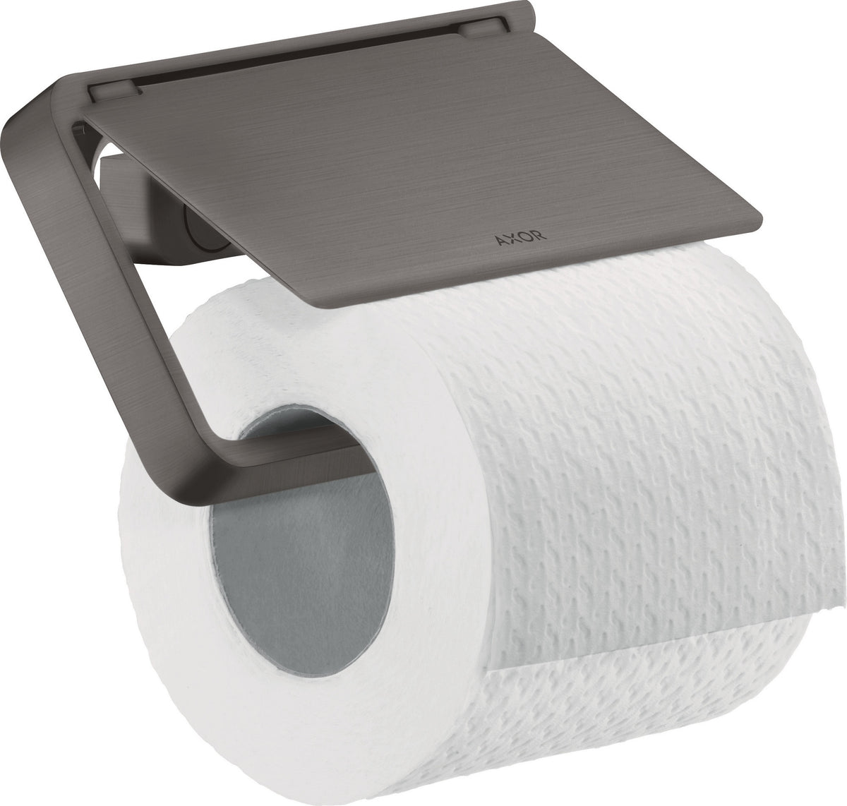 AXOR Universal Papierhalter Wandmontage Chrom – Toilettenpapier-Rollenhalter mit Deckel