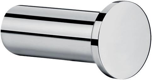 HANSGROHE Einzelhaken Logis Universal – Wandmontage, verchromt, Metall, verdeckte Befestigung