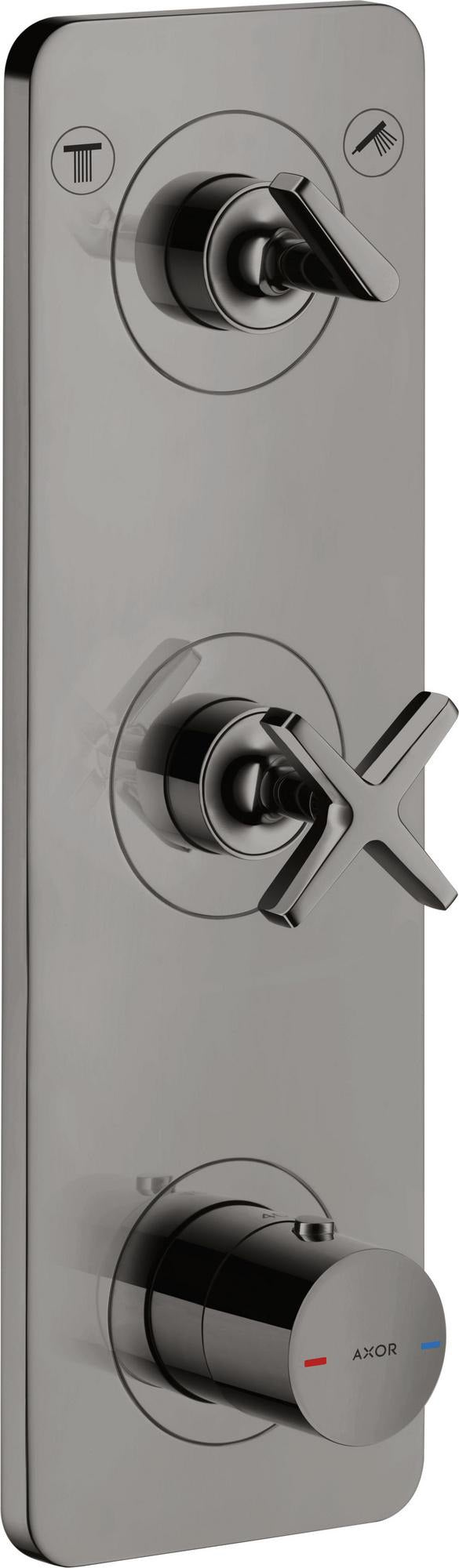 AXOR Citterio E Thermostatmodul DN20 für 2 Verbraucher – Chrom, 380x120 mm