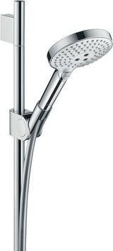 AXOR Uno² Brauseset mit Axor 120 3jet Handbrause, Brausestange 90 cm und Brauseschlauch in Chrom