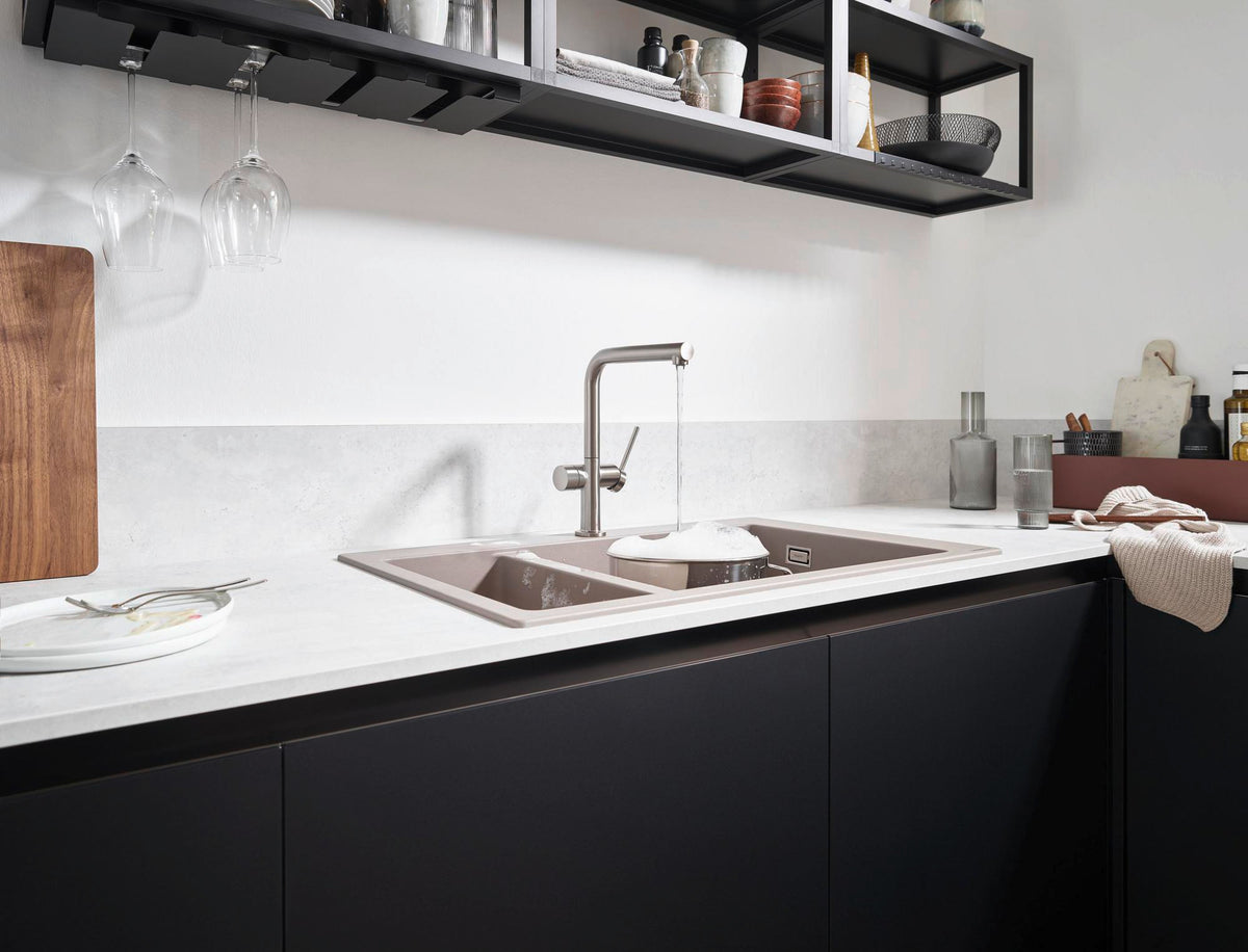 HANSGROHE Talis M54 Spültischmischer 270 mit Geräteabsperrventil – chrom