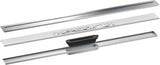 AXOR Drain Duschrinne Fertigset 1000 mm chrom – Designabdeckung, Dryphon, höhenverstellbar