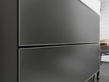 HANSGROHE Xevolos E Waschtischunterschrank 980 mm Eiche Dunkel Mattweiß mit PushOpen und SoftClose