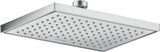 AXOR Kopfbrause 245 x 185 mm 1 Jet EcoSmart Chrom – Rain-Duschkopf für Wand- und Deckenmontage