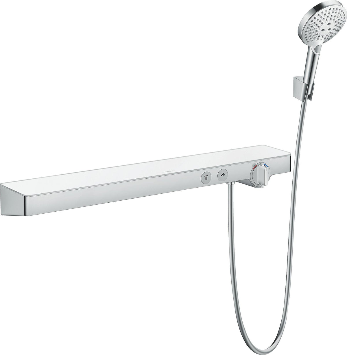 HANSGROHE ShowerTablet Select 700 Thermostat DN15 für 2 Verbraucher, CoolContact & Ablage