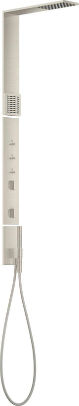 AXOR ShowerComposition Duschpaneel mit Thermostat, Kopf- und Schulterbrause Chrom