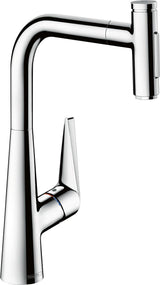 HANSGROHE HG Spültischmischer 300 Select 2jet Ausziehbrause M5110-H300 chrom