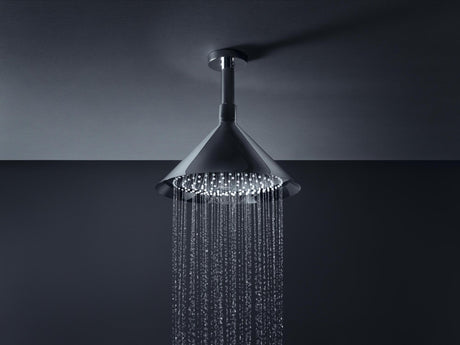 AXOR Kopfbrause 240 2jet von Hansgrohe – Chrom, Deckenmontage, Rain & RainAir