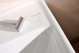 HANSGROHE Waschtisch Xanuia Q 550x480mm weiß SmartClean ohne Hahnloch mit Überlauf