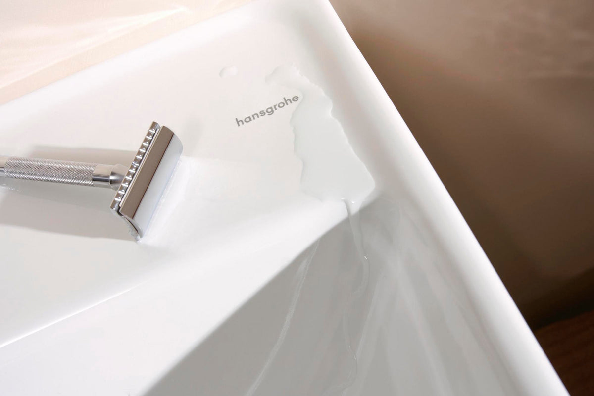 HANSGROHE Waschtisch Xanuia Q 600x370mm weiß mit Hahnloch und Überlauf