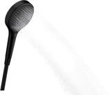 HANSGROHE HG Handbrause Rainfinity 130 3jet Chrom – 3 Strahlarten, QuickClean, Select-Taste