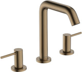 HANSGROHE Tecturis S 3-Loch-Waschtischmischer ComfortZone 150 mit Push-Open Ablaufgarnitur, Chrom