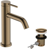 Hansgrohe Tecturis S Einhebel-Waschtischmischer ComfortZone 110 CoolStart Chrom mit Zugstange