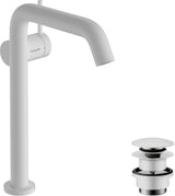 HANSGROHE Tecturis S Einhebel-Waschtischmischer mit Push-Open Ablaufgarnitur, chrom