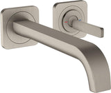 AXOR Citterio E Einhebel-Waschtischmischer Unterputz mit Pingriff, Auslauf 221 mm, Chrom