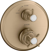 AXOR MONTREUX Unterputz-Thermostat mit Abstellventil, Chrom – 1 Verbraucher