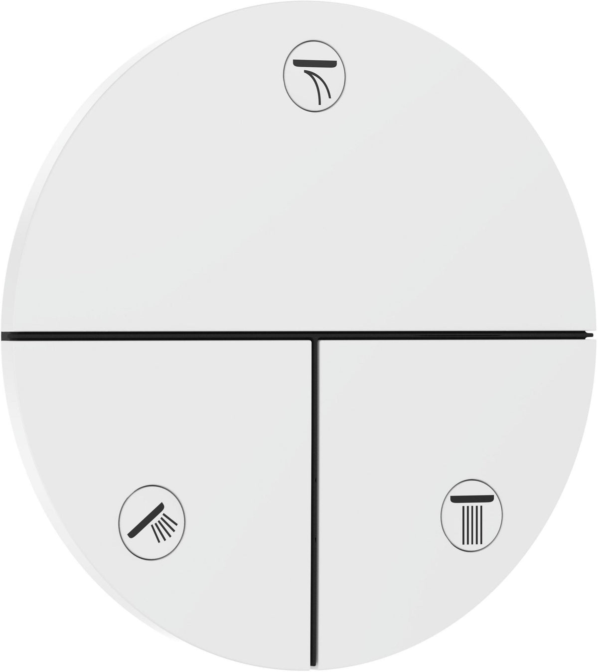 HANSGROHE ShowerSelect Comfort S Absperrventil Unterputz Chrom für 3 Verbraucher