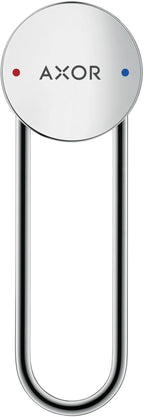 für 1 Hahnloch / chrom / 201 mm
