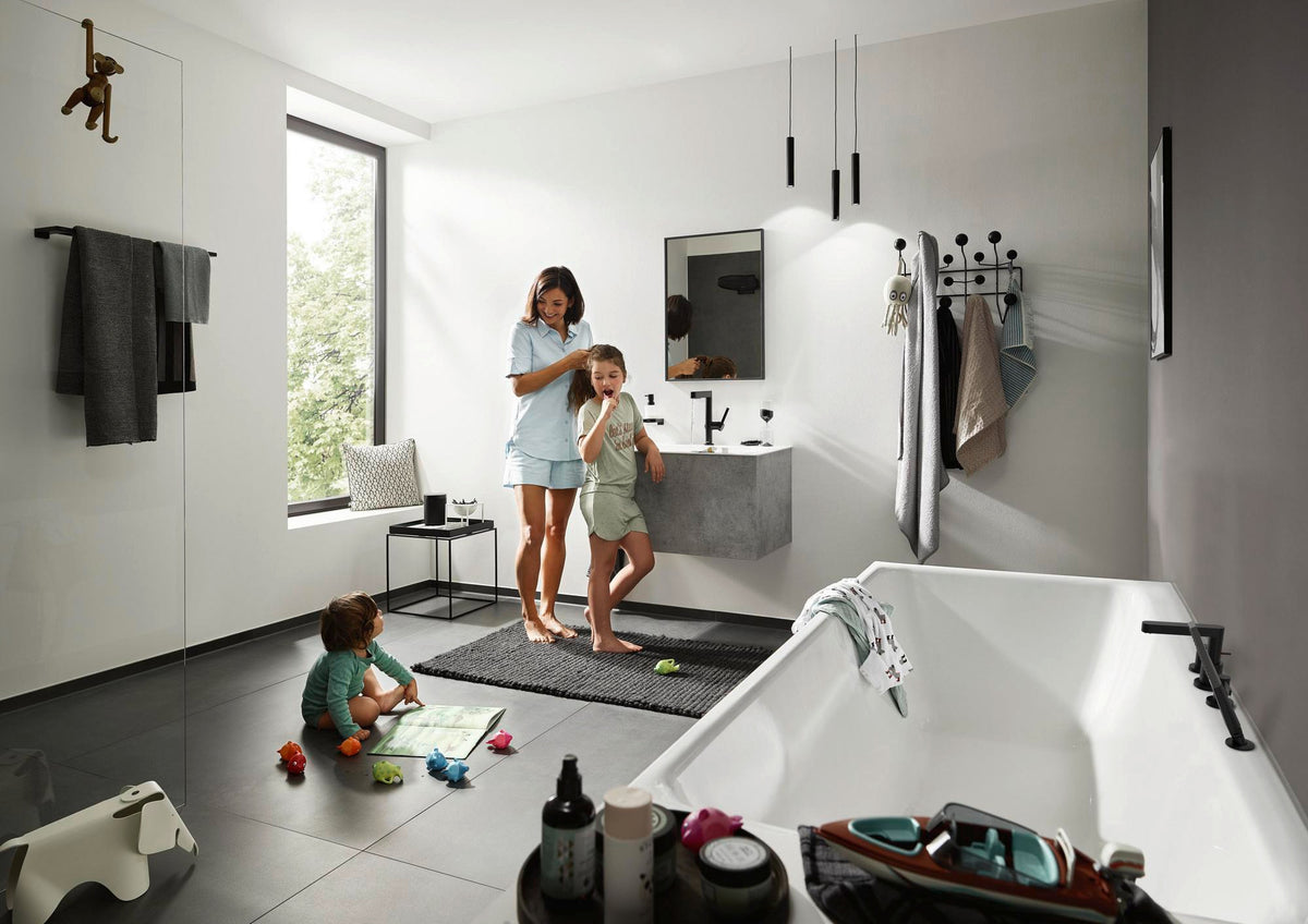 HANSGROHE Finoris 260 Einhebel-Waschtischmischer mit Push-Open Ablaufgarnitur, chrom