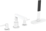 HANSGROHE Finoris Fertigmontageset 4-Loch-Wannenrandarmatur mit sBox in Chrom