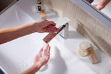 HANSGROHE Tecturis E Einhebel-Waschtischmischer ComfortZone 110 CoolStart mit Zugstangen-Ablaufgarnitur chrom