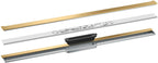 brushed gold optic / glänzend / PVD-beschichtet