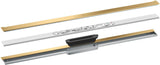 AXOR Drain Duschrinne 1000 mm Fertigset zur Wandmontage, chrom – Hansgrohe