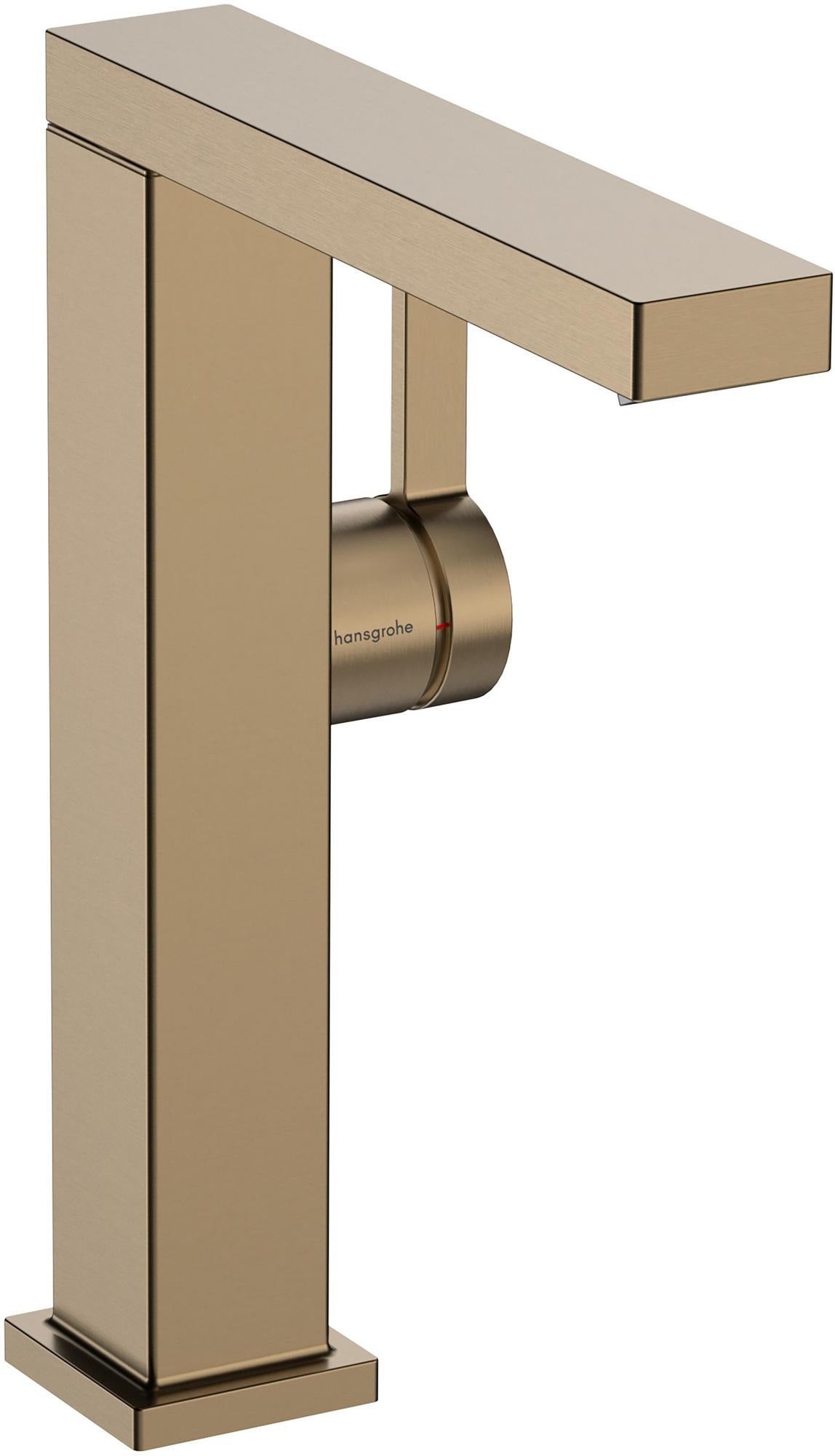HANSGROHE Tecturis E Waschtisch-Einhandhebelmischer mit ComfortZone 210, CoolStart und Push-Open-Ablaufgarnitur in Chrom