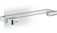 AXOR Universal Softsquare Duschtürgriff 444 mm Chrom – verdeckte Befestigung, Metall