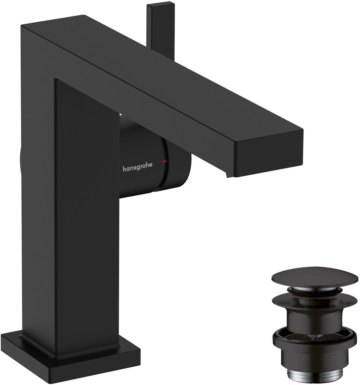 Hansgrohe Tecturis E Einhebel-Waschtischmischer 110 CoolStart mit Push-Open Ablaufgarnitur
