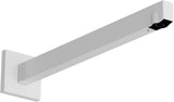 HANSGROHE Brausearm E 390 mm Chrom – Wandmontage mit Rosette