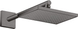 AXOR Kopfbrause 245 x 185 mm, 1 Jet, Chrom – Rain-Strahl für Wand- und Deckenmontage