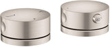 AXOR One 2-Loch Wannenrandarmatur mit Thermostat, chrom – Hansgrohe