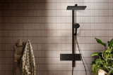 HANSGROHE Raindance Alive Q 210/340 2jet Duschsystem mit Thermostat – Schwarz
