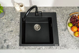 HANSGROHE HG EHM-Spültischmischer VERNIS Blend 260 M35, 1jet chrom – ComfortZone 210, schwenkbar