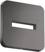 brushed black chrome