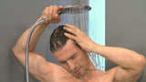 HANSGROHE Raindance Select E 150 3jet Handbrause DN 15 – Chrom, 3 Strahlarten, Antikalk