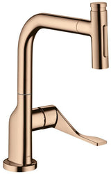 AXOR Citterio Spültischmischer 230 Select 2jet mit Ausziehbrause Chrom – ComfortZone und Select-Technologie