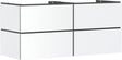 HANSGROHE Xilesa E Waschtischunterschrank 1375 mm – 4 Schubkästen, SoftClose, Wandmontage