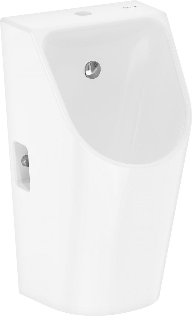 HANSGROHE Urinal EluPura Original S – spülrandlos, SmartClean, Zulauf oben, Ablauf unten
