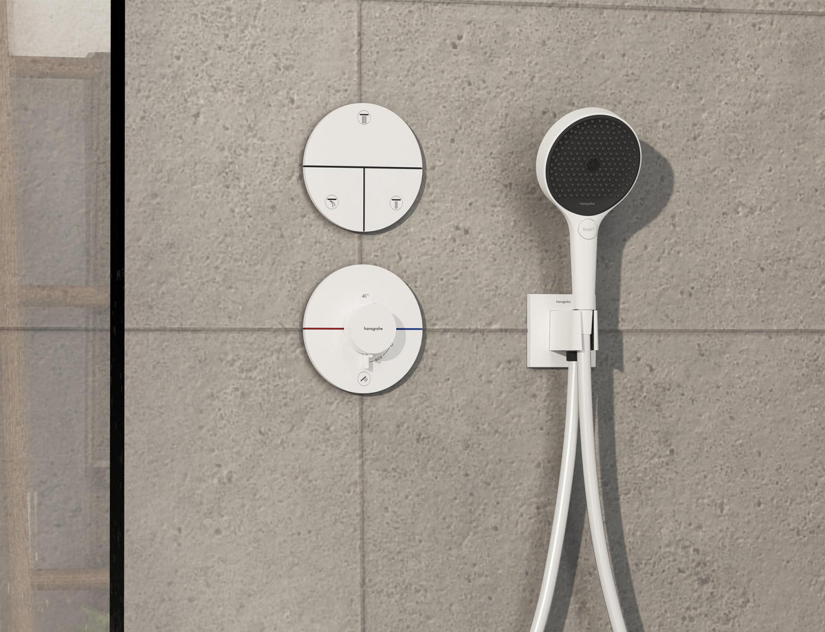 HANSGROHE ShowerSelect Comfort S Thermostat Unterputz Chrom – 1 Verbraucher + Abgang