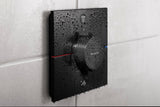 HANSGROHE ShowerSelect Comfort E Thermostat Fertigmontageset UP Chrom für 2 Verbraucher