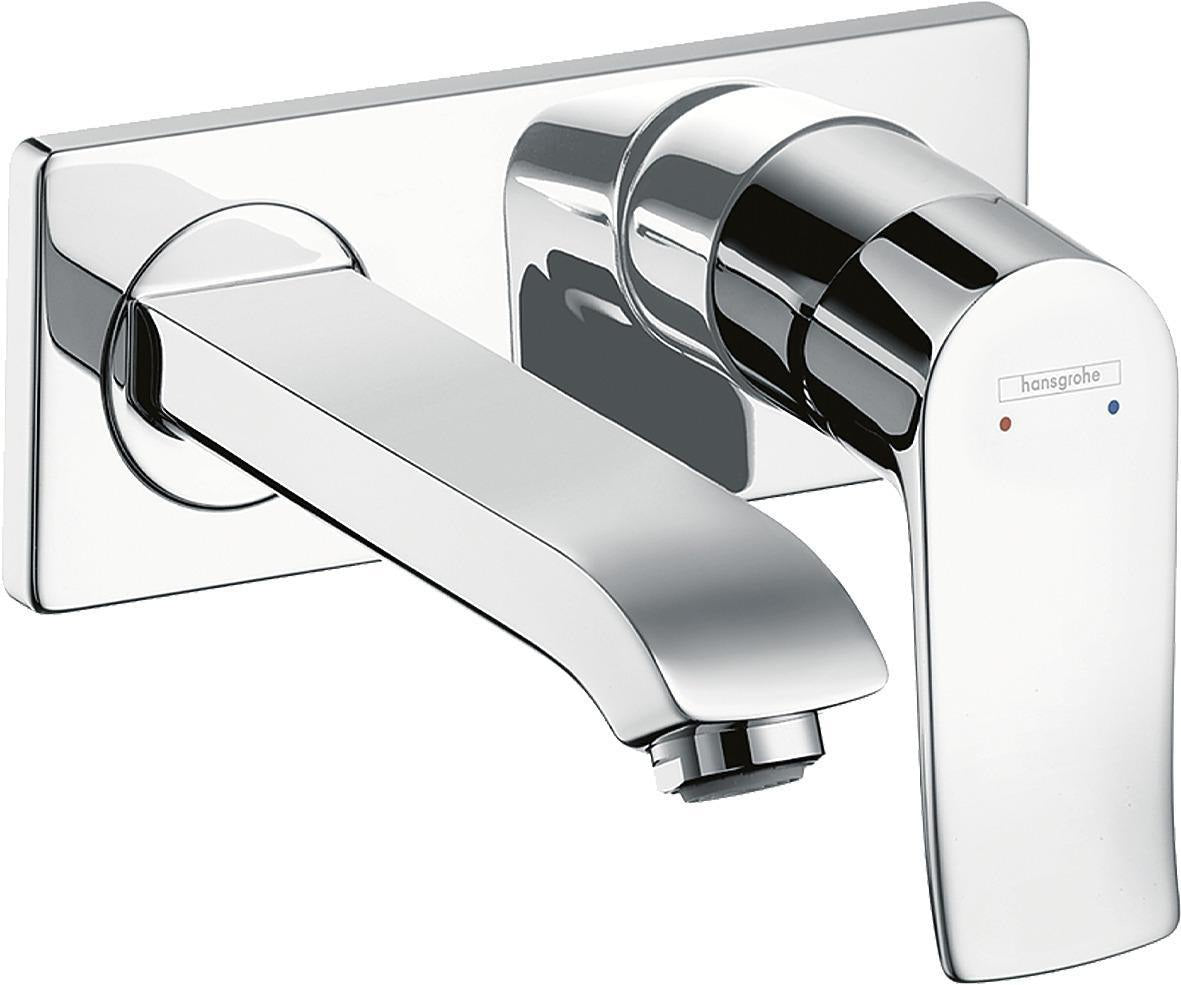 HANSGROHE Metris Einhebel-Waschtischmischer Unterputz DN 15 – Ausladung 165 mm, Chrom