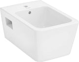 HANSGROHE Wand-Bidet EluPura Original Q weiß mit Hahnloch und Überlauf